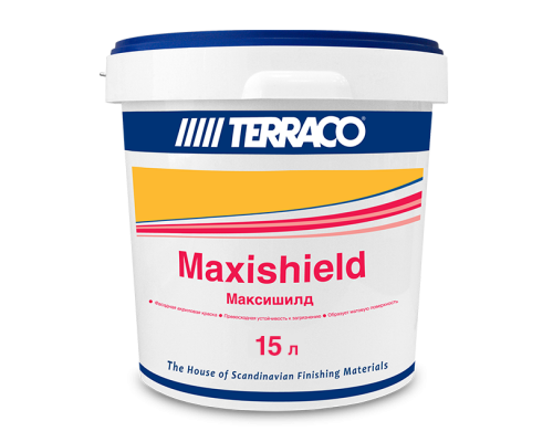 Краска акриловая для фасадных работа Terraco Maxishield 0,5 л.