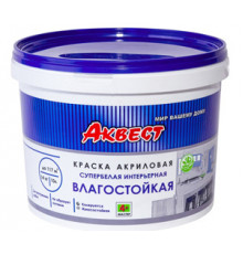 Краска акриловая для стен и потолков Аквест-4+ Мастер база C 6,5 кг.