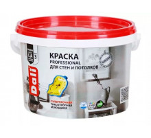 Краска акриловая для стен и потолков матовая DALI PROFESSIONAL 3 база А 5 л. Рогнеда