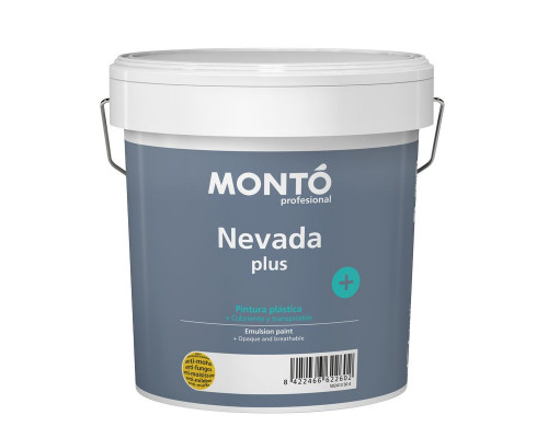 Краска акриловая для стен и потолков Monto NEVADA+ матовая база С 4 л.