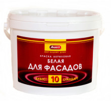 Краска акриловая фасадная Аквест-10 Стандарт база C 6,5 кг.