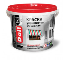 Краска акриловая фасадная укрывистая "DALI" 5л., Рогнеда