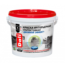 Краска акриловая интерьерная ультрастойкая "DALI" ДВОЙНОЙ ЭФФЕКТ База А шелковисто-матовая 5 л., Рогнеда