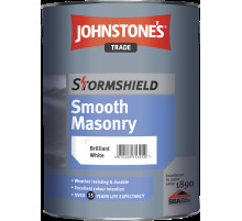 Краска акриловая по минеральным фасадам Johnstone`s Stormshield Smooth Masonry 5 л.