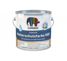 Краска-антисептик универсальная Capadur Wetterschutzfarbe NQG база 3 "Caparol" 4,8л. 