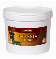 Краска декоративная акриловая IMPERIA PRIMA SILVER белая 5 кг. Аквест