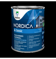 Краска для дерева Нордика классик PM1 1/0.9л Teknos
