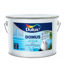 Краска для деревянных фасадов водно-дисперсионная Dulux Domus Aqua полуматовая база BC 0,9 л. 
