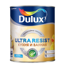 Краска для кухни и ванной латексная Dulux Ultra Resist матовая база BW 5 л.