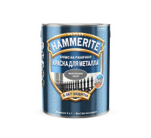 Краска для металлических поверхностей алкидная Hammerite / Хаммерайт молотковая серая 5 л.