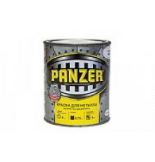 Краска для металлических поверхностей алкидная PANZER гладкая серая 0,75 л., RAL 7016