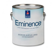 Краска для потолков Шервин Уильямс / Sherwin-Williams Eminence Low Voc interior latex матовая 3,785л. 