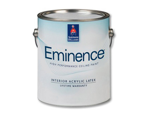 Краска для потолков Шервин Уильямс / Sherwin-Williams Eminence Low Voc interior latex матовая 3,785л. 