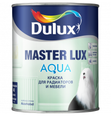 Краска для радиаторов и мебели водно-дисперсионная Dulux Master Lux Aqua 40 полуглянцевая база BC 0,93