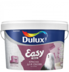 Краска для стен и обоев водно-дисперсионная Dulux Easy матовая база BC 2,5 л., 