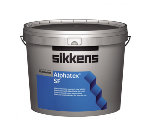 Краска для стен и потолков акриловая Sikkens Alphatex SF матовая база BS N00 9,3 л.