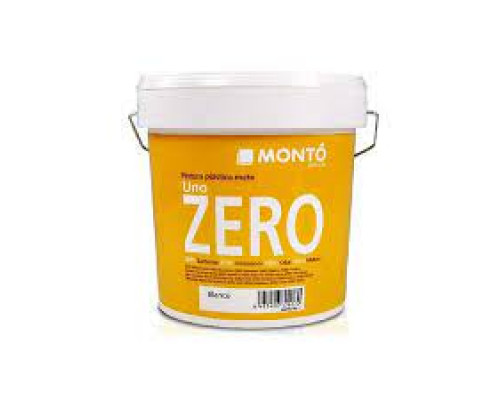 Краска для стен и потолков антибактериальная Monto UNO ZERO матовая база А 4 л.