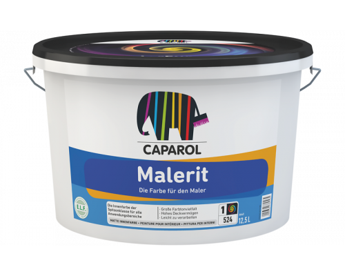 Краска для стен и потолков Caparol Malerit прозрачная 2,35 л. 