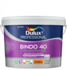 Краска для стен и потолков для влажных помещений латексная Dulux Bindo 40 полуглянцевая база BW 5 л.