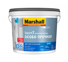 Краска для стен и потолков латексная Marshall Export-7 матовая база BC 2,5 л.