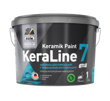 Краска для стен и потолков моющаяся Düfa Premium KeraLine Keramik Paint 7 матовая База 3 9 л.
