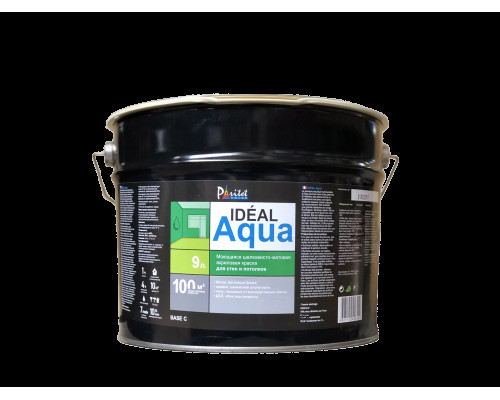 Краска для стен и потолков Paritet Ideal Aqua Base С 9L 