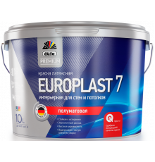 Краска для стен и потолков водно-дисперсионная Dufa Premium Europlast 7 полуматовая база 1 10 л.