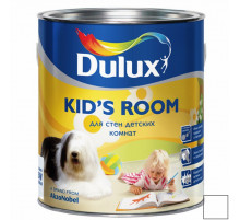 Краска для стен и потолков водно-дисперсионная Dulux Kid's room матовая BW 2,5 л.