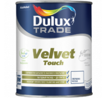 Краска для стен и потолков водно-дисперсионная Dulux Velvet Touch матовая база BC 2,25 л.