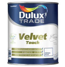 Краска для стен и потолков водно-дисперсионная Dulux Velvet Touch матовая база BW 10 л.