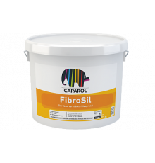 Краска для заполнения мелких трещин в старых штукатурках Caparol Fibrosil 25кг.