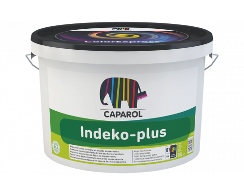 Краска экологичная для внутренних работ Caparol Capamix Indeko-plus супер белая VIP 9,4 л. 