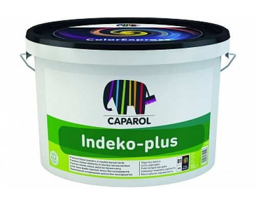 Краска экологичная для внутренних работ Caparol Indeko-plus прозрачная 2,35 л.