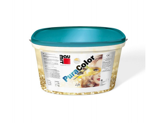 Краска фасадная акрилатная Baumit PuraColor матовая 14 л. GMWF20 5 группа