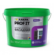 Краска фасадная Лакра PROF IT База С 13 кг.