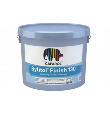 Краска фасадная на минеральной основе Sylitol Finish 130 белая 10 л. Caparol