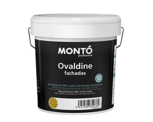 Краска фасадная на водной основе Monto OVALDINE FACHADAS LISO глубокоматовая база С 0,75 л.
