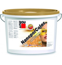 Краска фасадная силикатная cамоочищающаяся Baumit NanoporColor 14 л. 1 группа