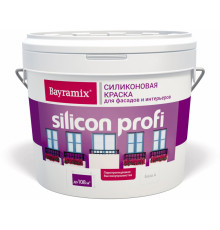 Краска фасадная силикономодифицированная Bayramix Silicon Profi матовая 9.0 л. база С