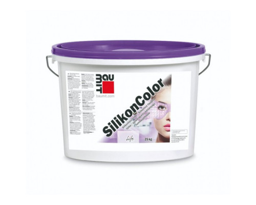 Краска фасадная силиномодифицированная Baumit SilikonColor матовая 14 л. 2 группа