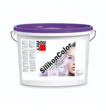 Краска фасадная силиномодифицированная Baumit SilikonColor матовая 14 л. 3 группа