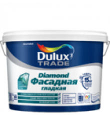 Краска фасадная водно-дисперсионная Dulux Diamond гладкая база BW 2,5 л.