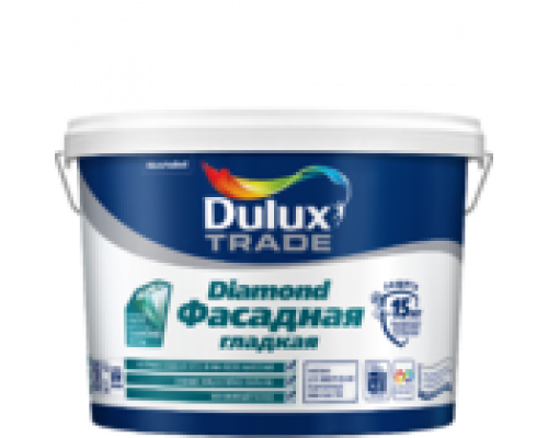 Краска фасадная водно-дисперсионная Dulux Diamond гладкая база BW 5 л.