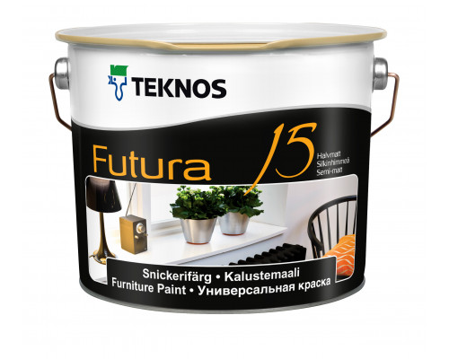 Краска Футура 15 PM1 3/2.7л Teknos