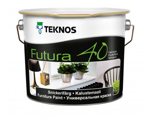 Краска Футура 40 PM3 3/2.7л Teknos