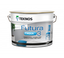Краска Футура аква 3 10/9л Teknos