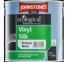 Краска интерьерная для стен и потолков моющаяся полуматовая Johnstone`s Vinyl Silk база L 1 л.