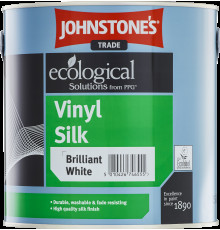 Краска интерьерная для стен и потолков моющаяся полуматовая Johnstone`s Vinyl Silk база L 5 л.