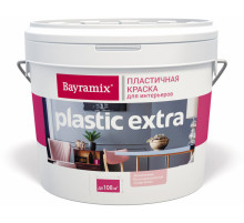 Краска интерьерная пластичная акриловая Bayramix Plastiс Extra матовая 9 л.