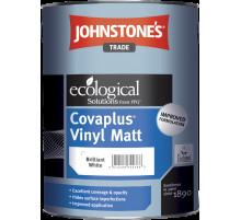 Краска интерьерная водоэмульсионная матовая Johnstone`s Covaplus Vinyl Matt 5 л.